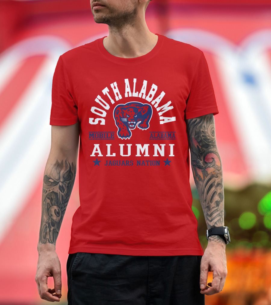 South Alabama Alumni Jaguars Nation Mobile Alabama T-Shirt
