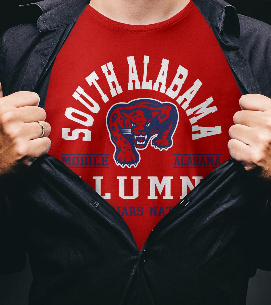 South Alabama Alumni Jaguars Nation Mobile Alabama T-Shirt