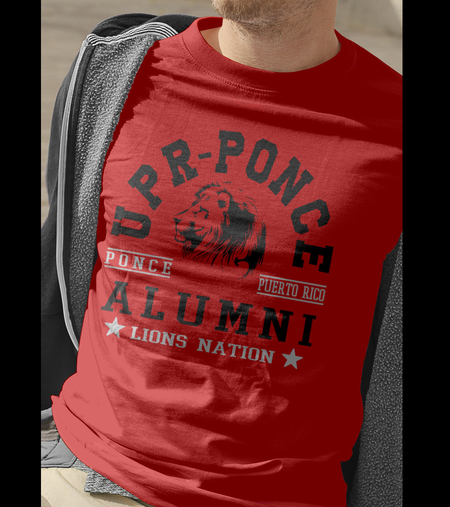 UPR-Ponce Alumni Puerto Rico Lions Nation T-Shirt