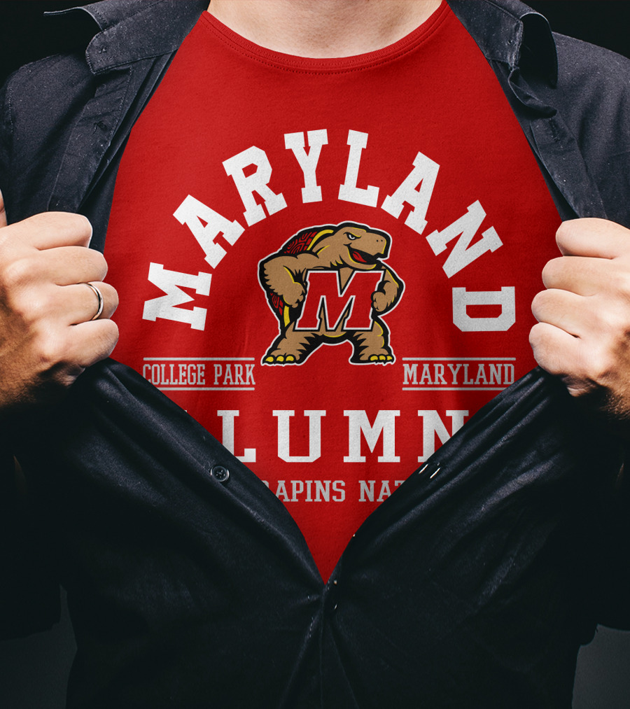 Maryland College Park Alumni Terrapins Nation T-Shirt