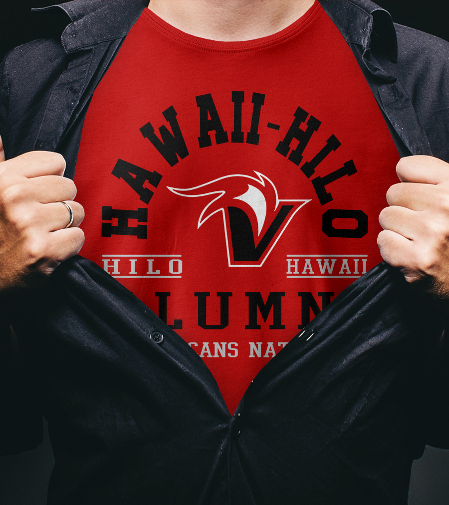Hawaii-Hilo Vulcans Alumni Vulcans Nation Hilo Hawaii T-Shirt
