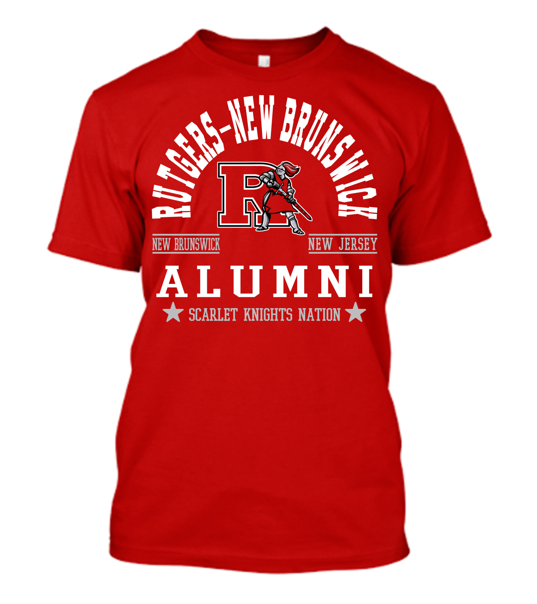 Rutgers-New Brunswick New Jersey Alumni Scarlet Knights Nation T-Shirt