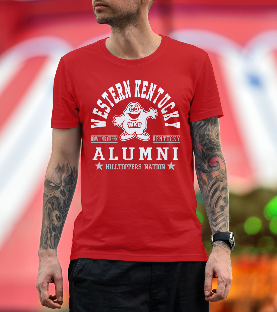 Western Kentucky Alumni Hilltoppers Nation Bowling Green Kentucky WKU T-Shirt