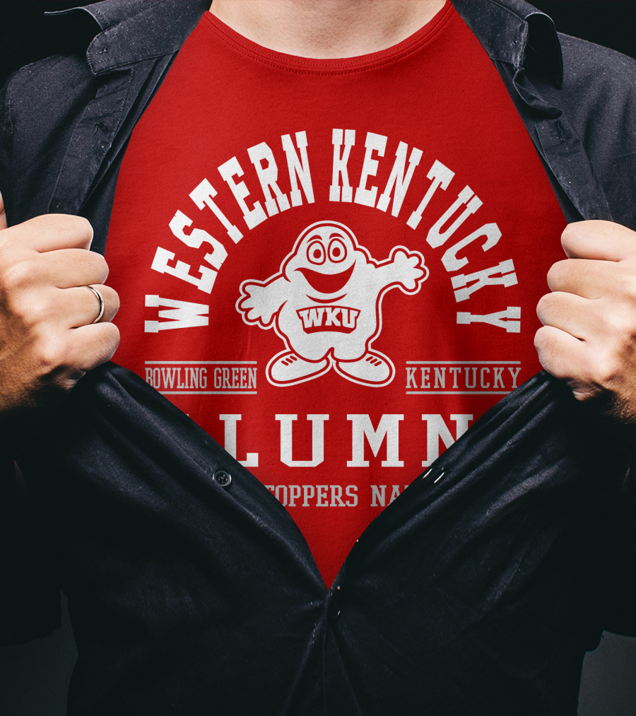 Western Kentucky Alumni Hilltoppers Nation Bowling Green Kentucky WKU T-Shirt