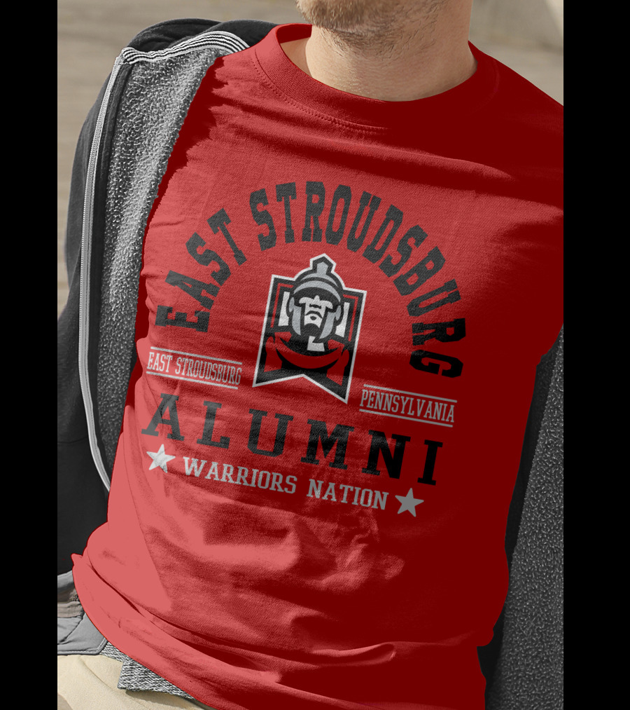 East Stroudsburg Alumni Warriors Nation Pennsylvania T-Shirt