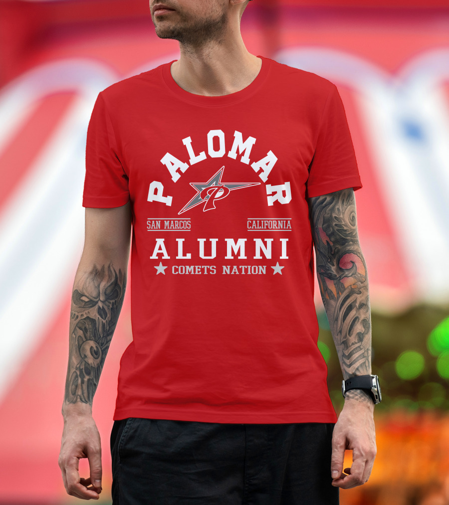 Palomar Alumni Comets Nation San Marcos California T-Shirt