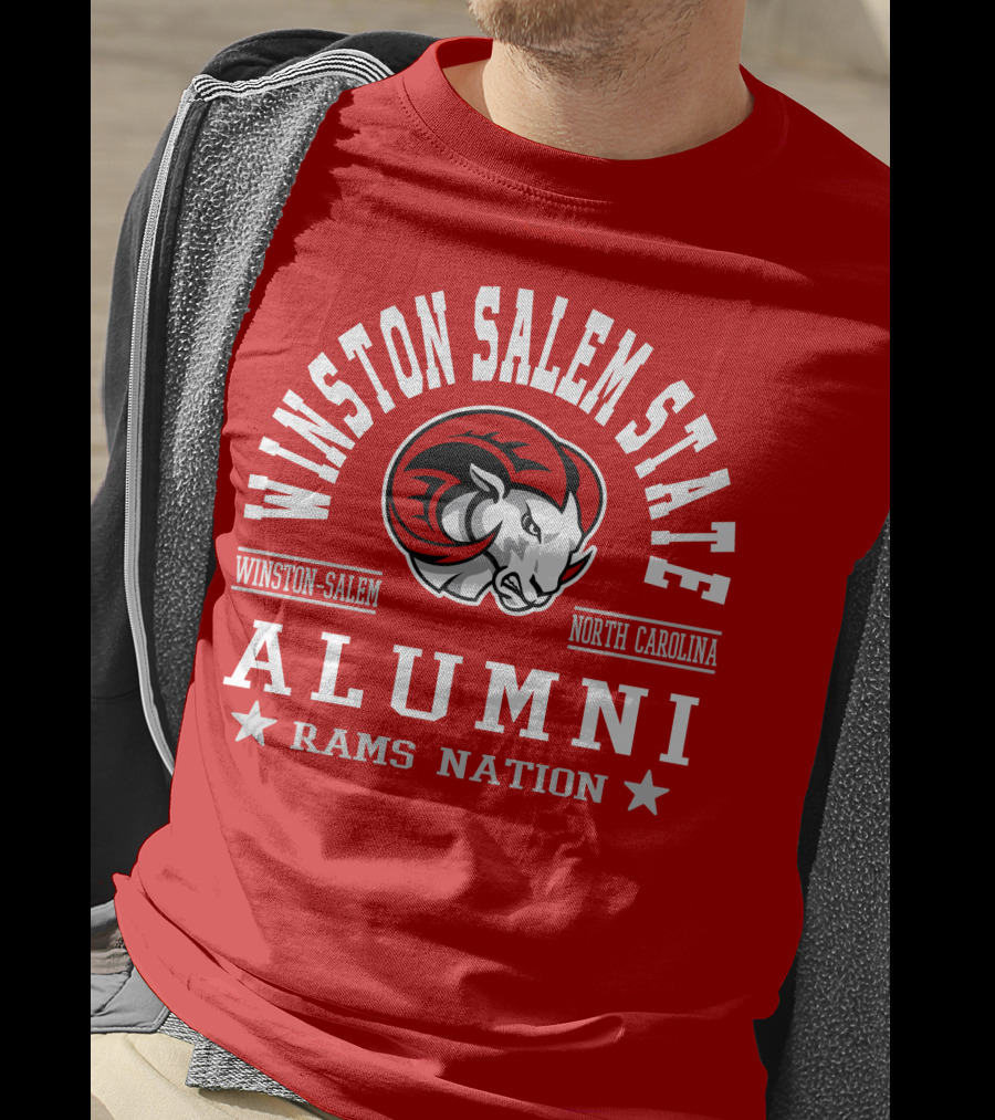 Winston-Salem State University Alumni Rams Nation North Carolina T-Shirt