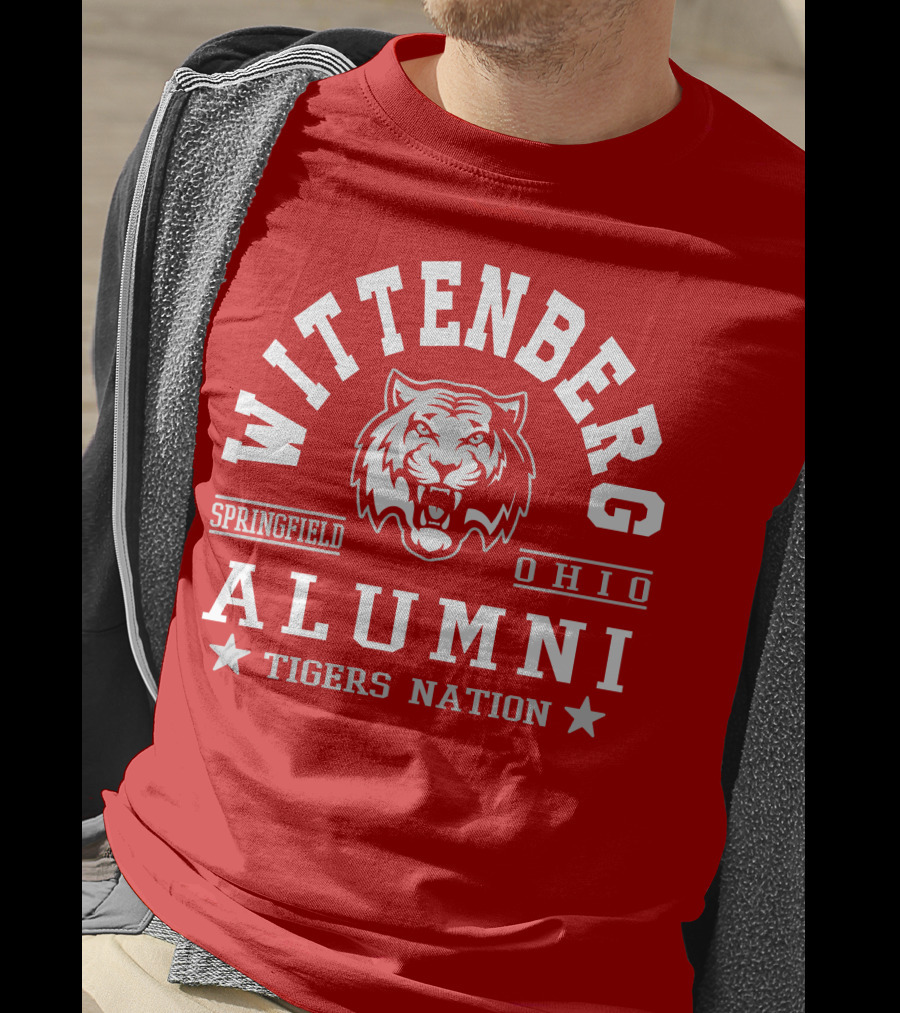 Wittenberg Springfield Ohio Alumni Tigers Nation T-Shirt