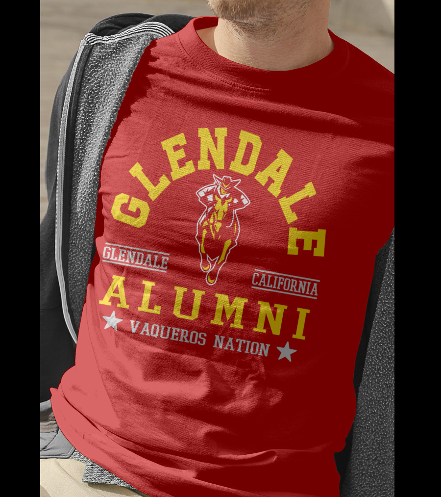 Glendale California Alumni Vaqueros Nation T-Shirt
