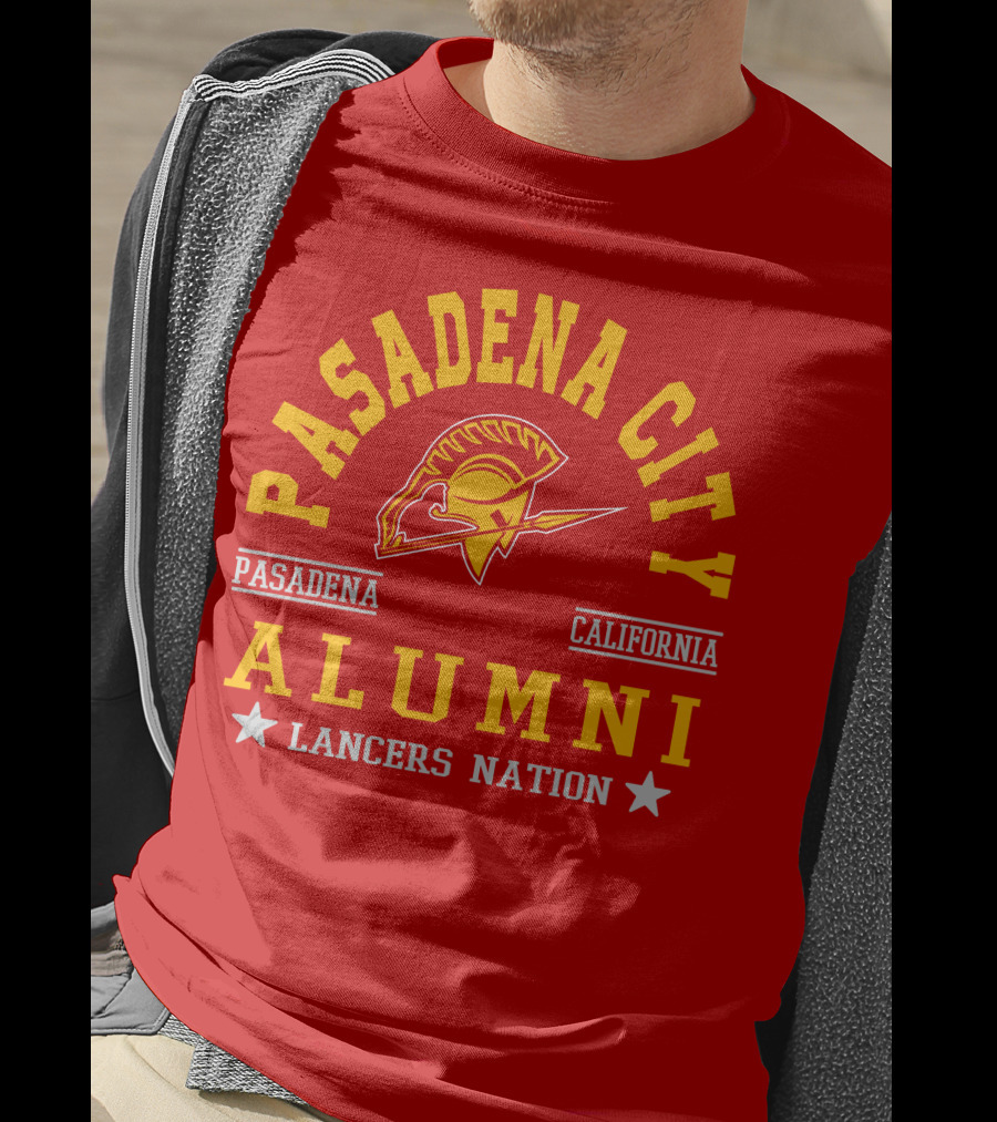 Pasadena City Alumni Lancers Nation Pasadena California T-Shirt