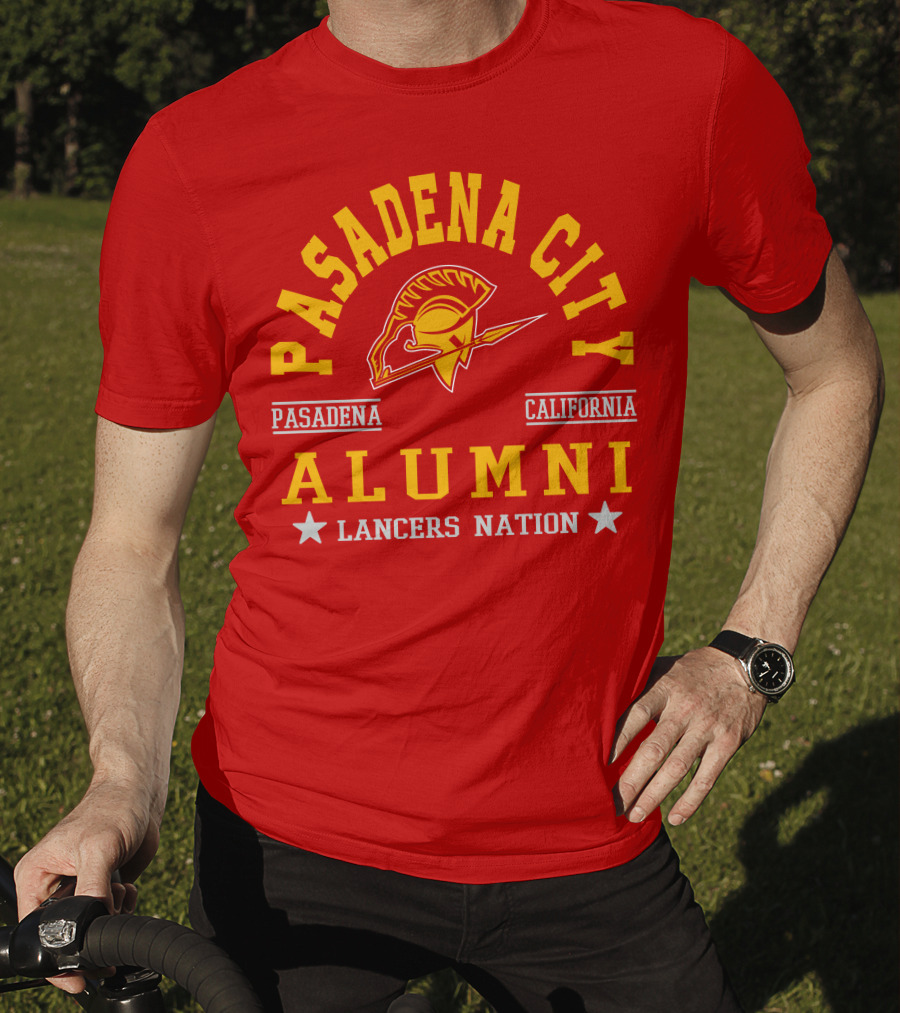 Pasadena City Alumni Lancers Nation Pasadena California T-Shirt