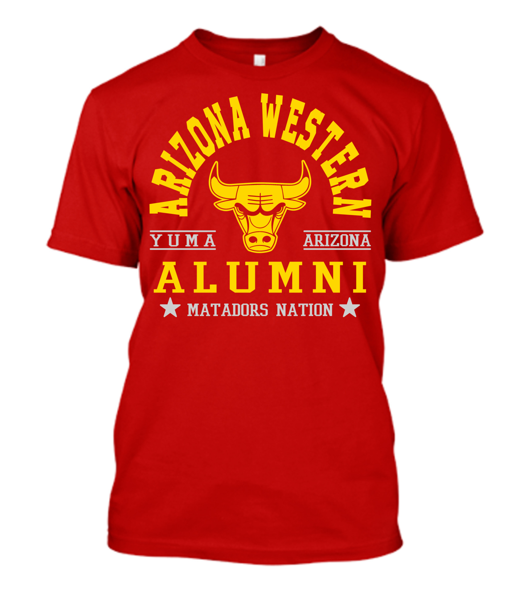 Arizona Western Alumni Yuma Arizona Matadors Nation T-Shirt