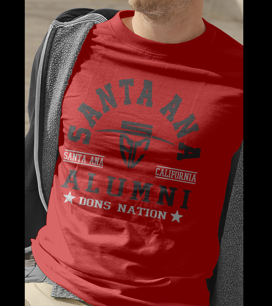 Santa Ana California Alumni Dons Nation T-Shirt