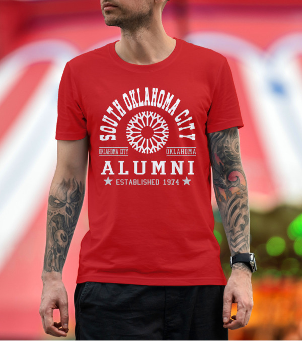 Premium T-Shirt: South Oklahoma City Alumni Established 1974 Oklahoma T-Shirt South Oklahoma City Alumni Established 1974 Oklahoma T-Shirt
