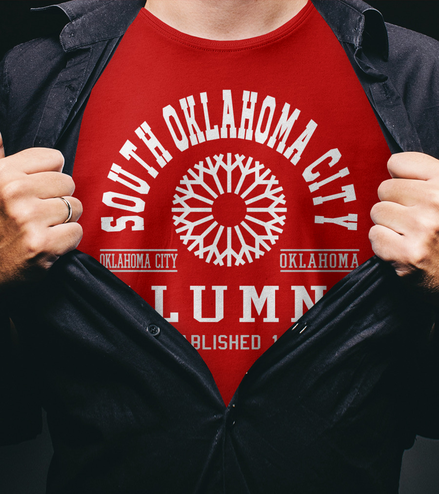 South Oklahoma City Alumni Established 1974 Oklahoma T-Shirt
