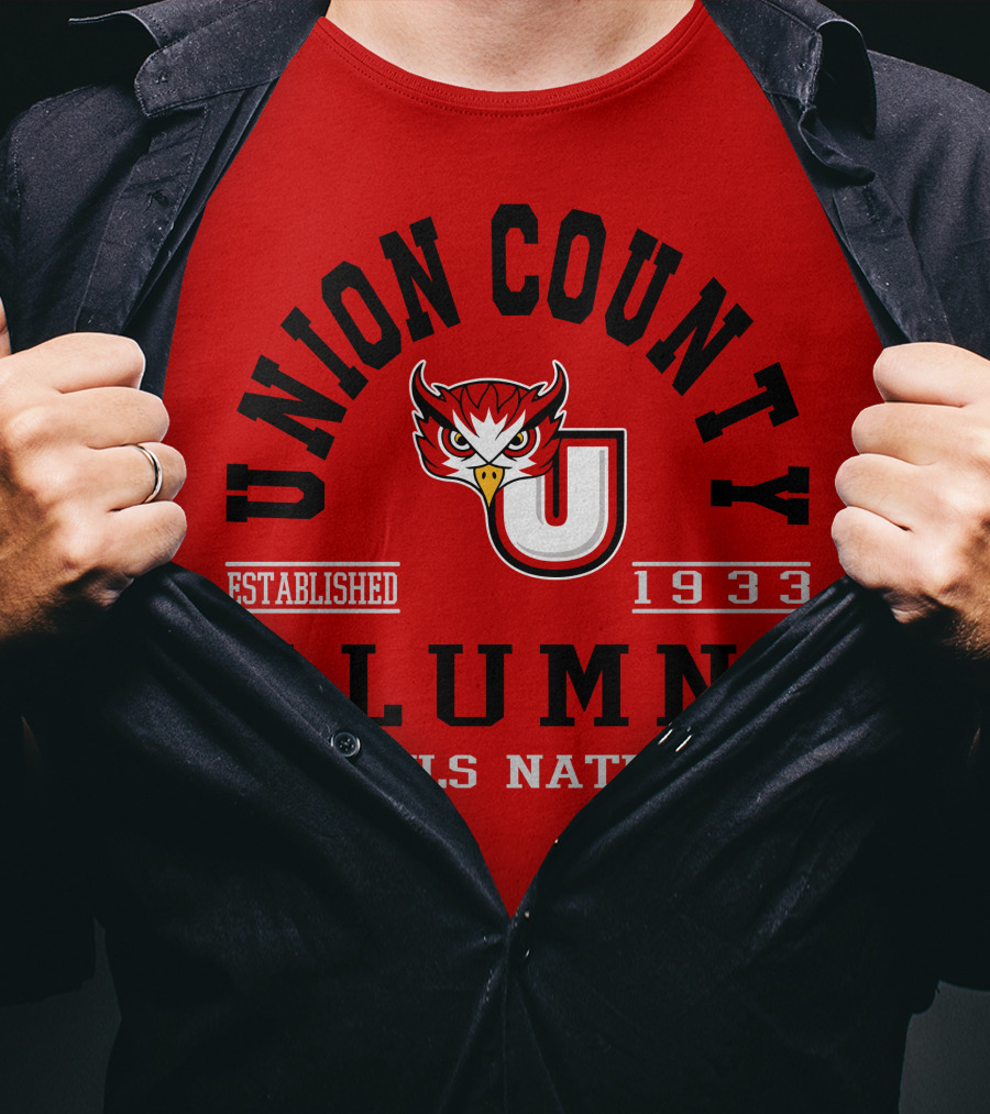 Union County Alumni Owls Nation Established 1933 T-Shirt