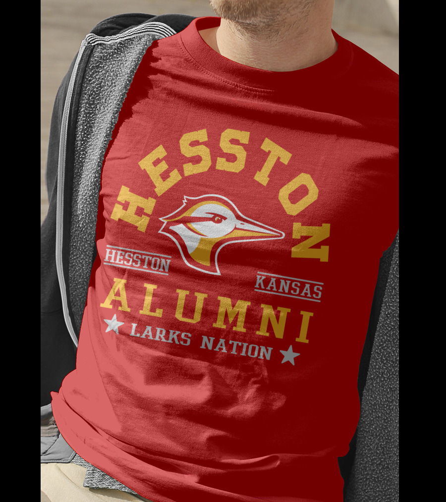 Hesston Kansas Alumni Larks Nation Hesston T-Shirt
