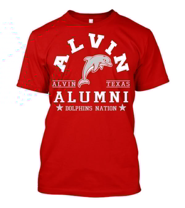Alvin Texas Alumni Dolphins Nation T-Shirt