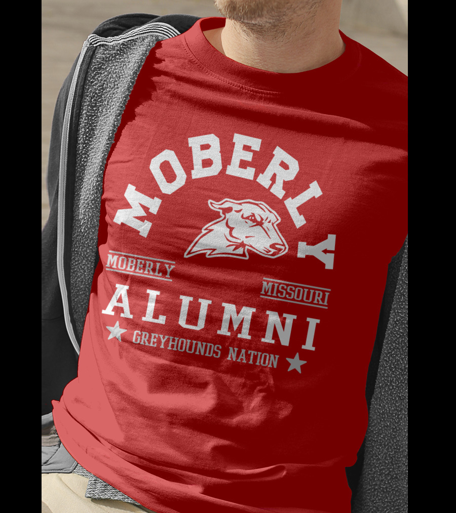 Moberly Missouri Alumni Greyhounds Nation T-Shirt