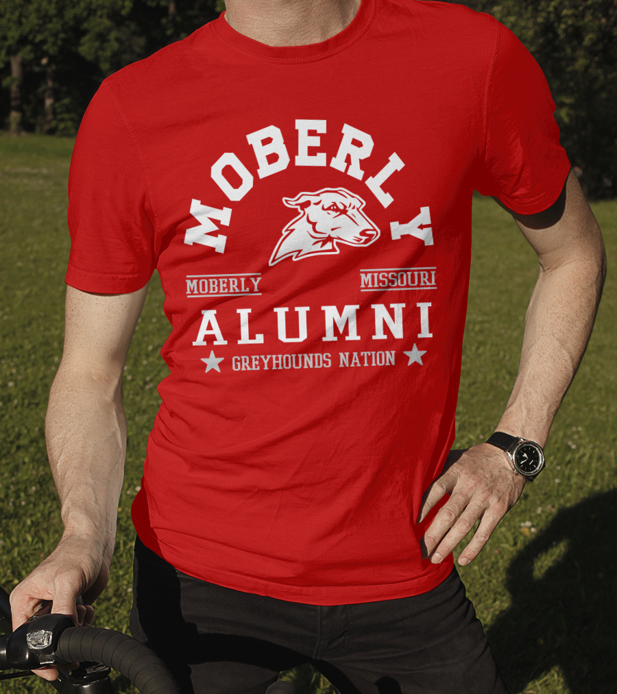 Moberly Missouri Alumni Greyhounds Nation T-Shirt