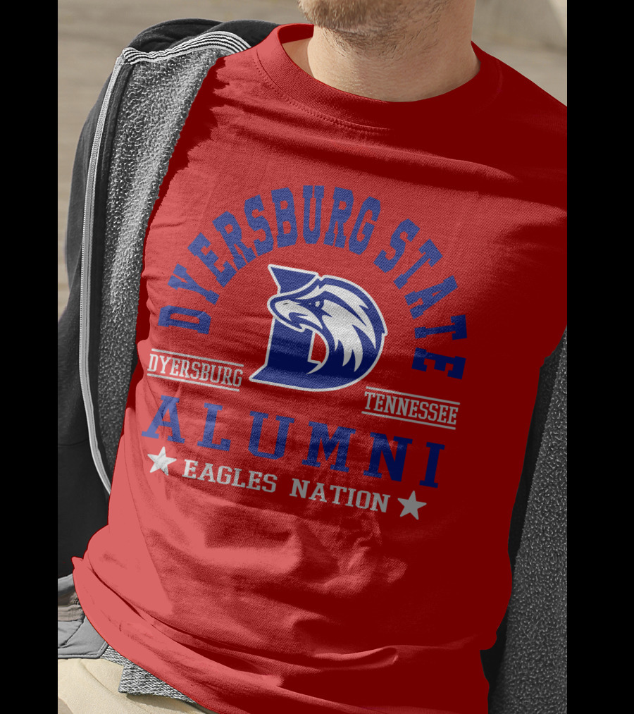 Dyersburg State Alumni Eagles Nation Tennessee T-Shirt