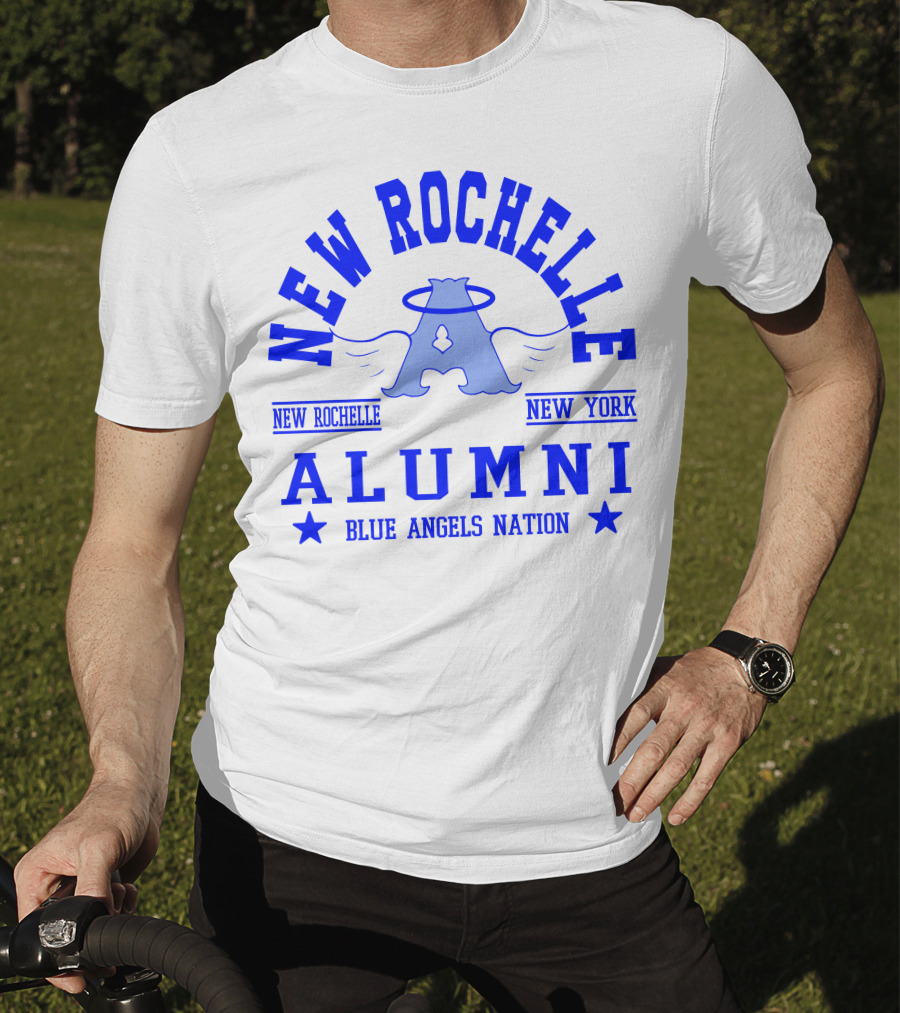 New Rochelle Alumni Blue Angels Nation New York T-Shirt