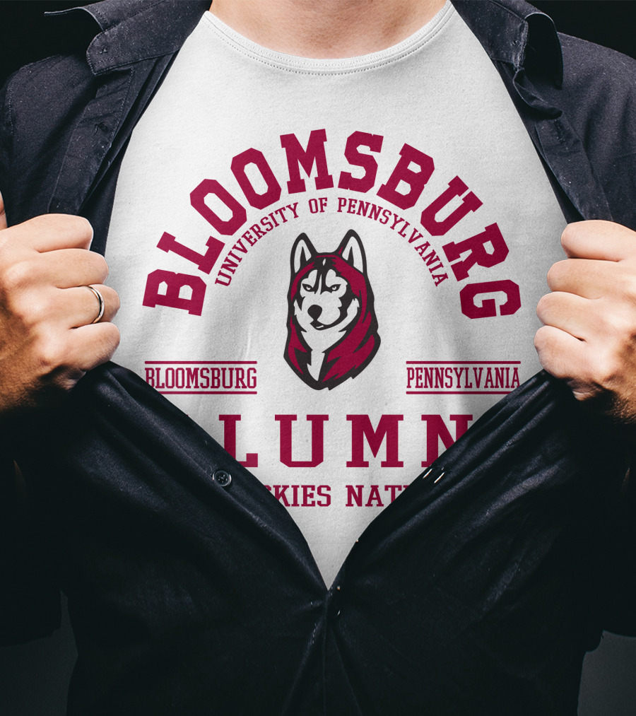 Bloomsburg University Of Pennsylvania Alumni Huskies Nation T-Shirt