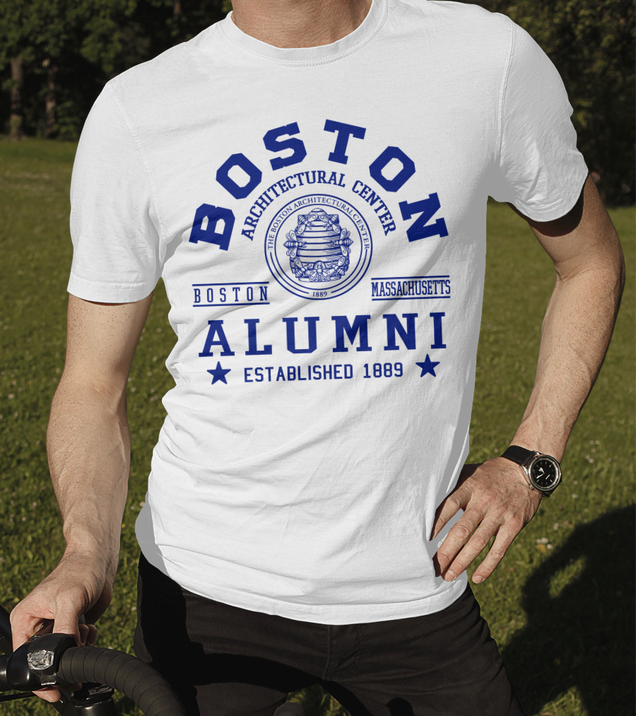 Boston Architectural Center Alumni Established 1889 Boston Massachusetts T-Shirt