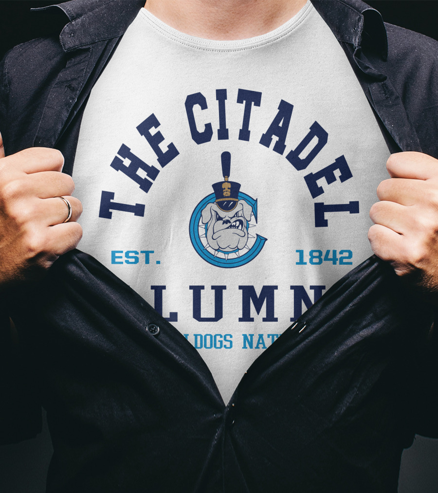 The Citadel Alumni Bulldogs Nation Est. 1842 T-Shirt