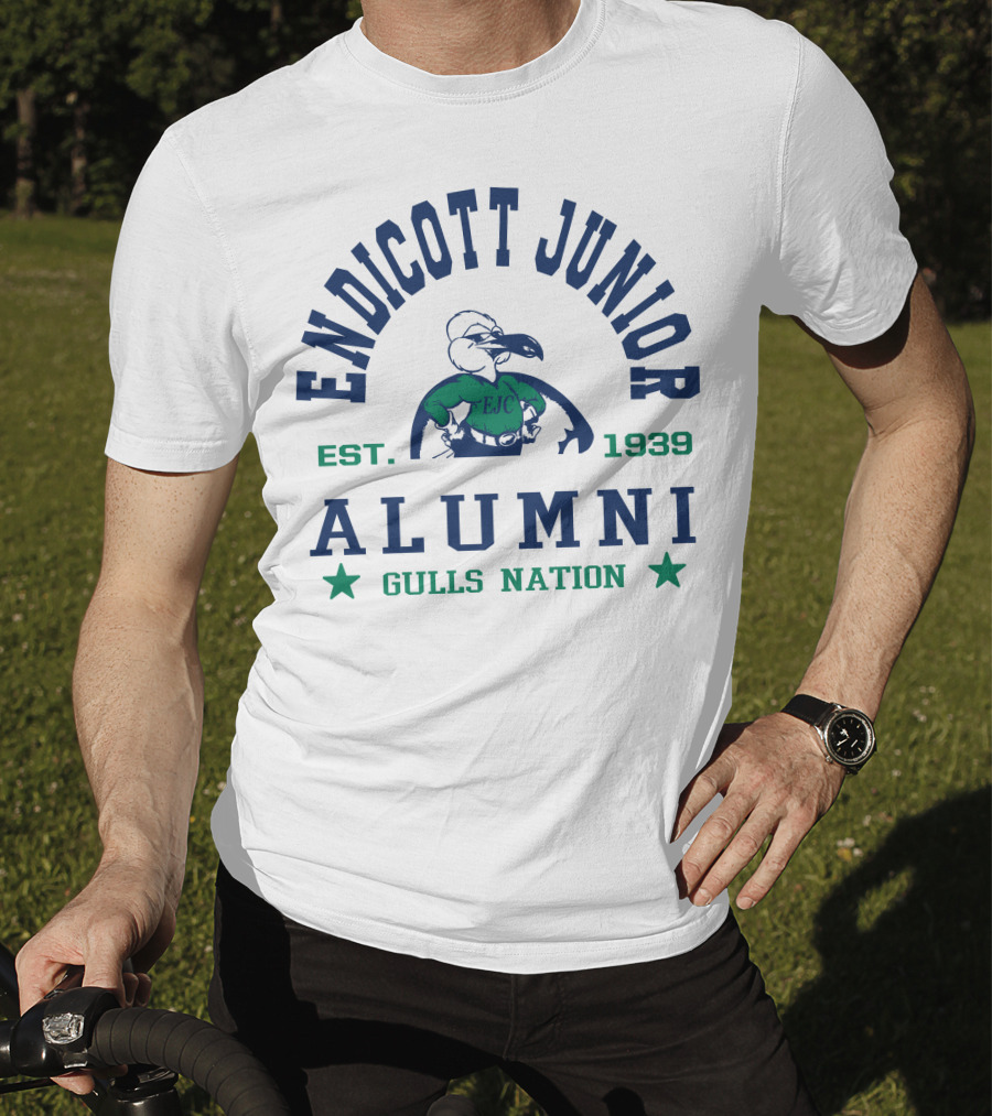 Endicott Junior Alumni Est. 1939 Gulls Nation EJC T-Shirt
