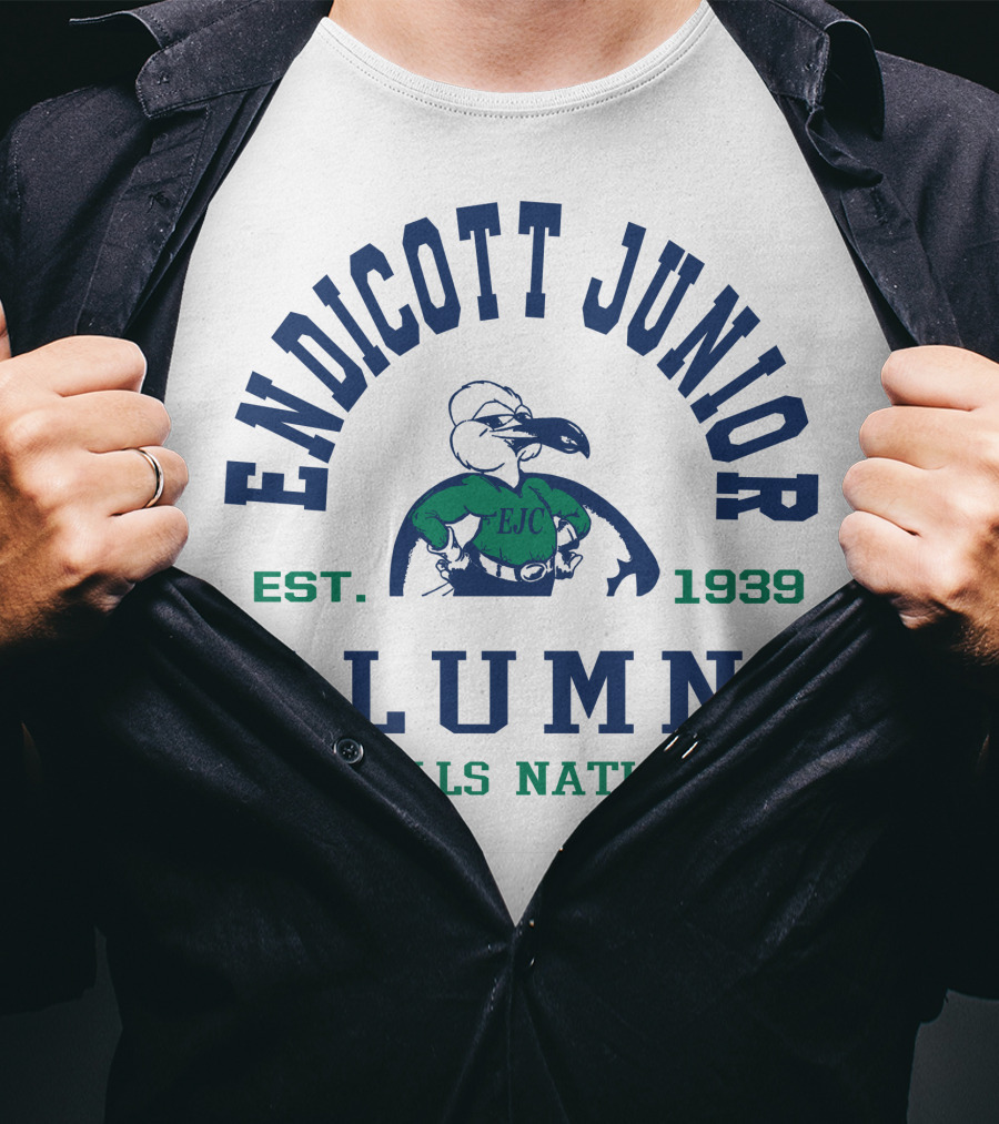Endicott Junior Alumni Est. 1939 Gulls Nation EJC T-Shirt