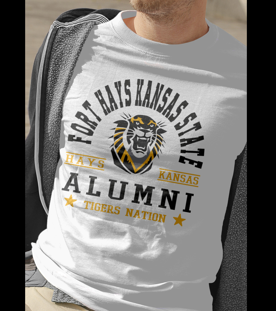 Fort Hays Kansas State Alumni Tigers Nation Hays Kansas T-Shirt