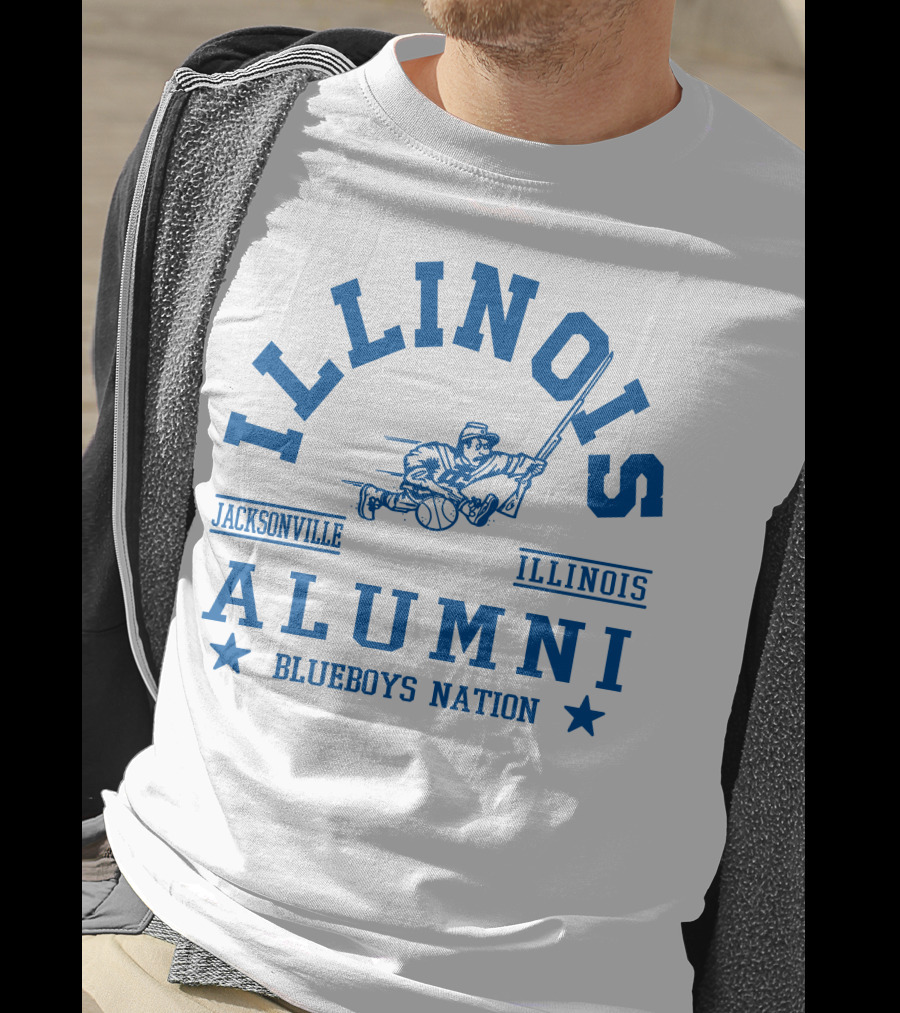Illinois Alumni Blueboys Nation Jacksonville T-Shirt