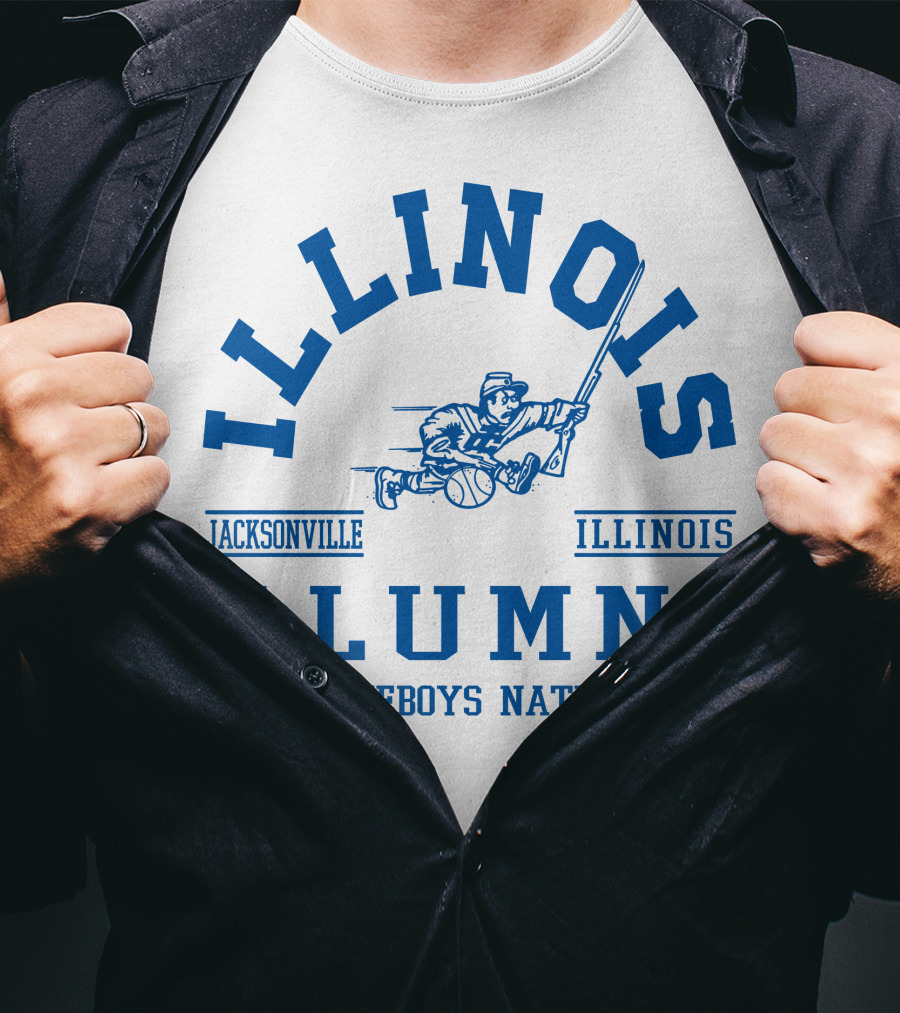 Illinois Alumni Blueboys Nation Jacksonville T-Shirt