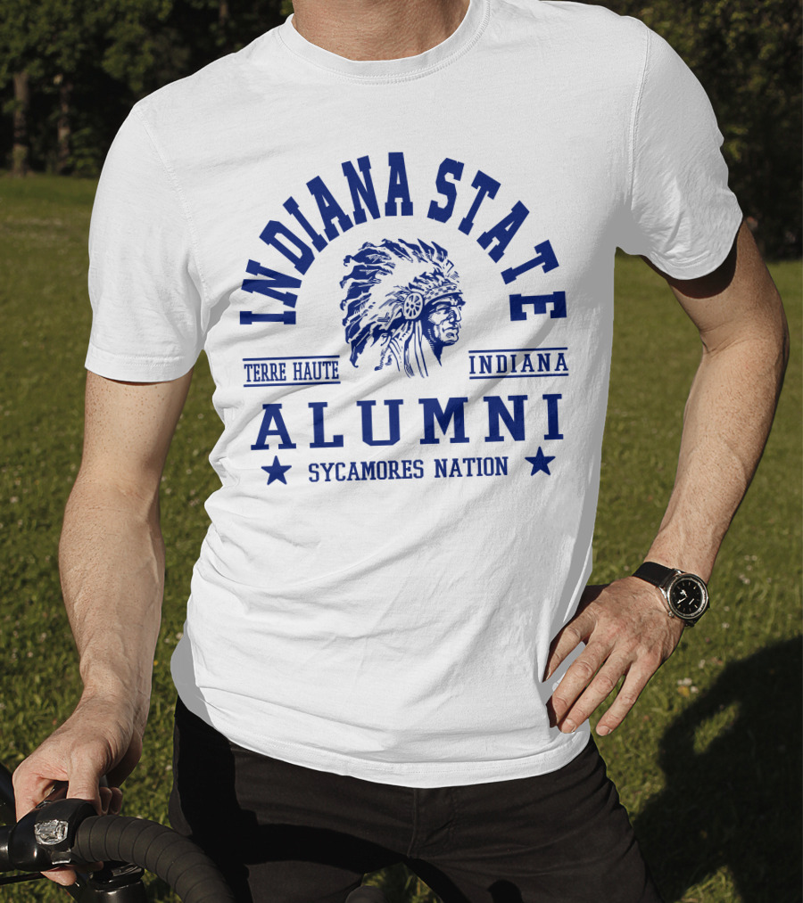 Indiana State Alumni Terre Haute Sycamores Nation T-Shirt