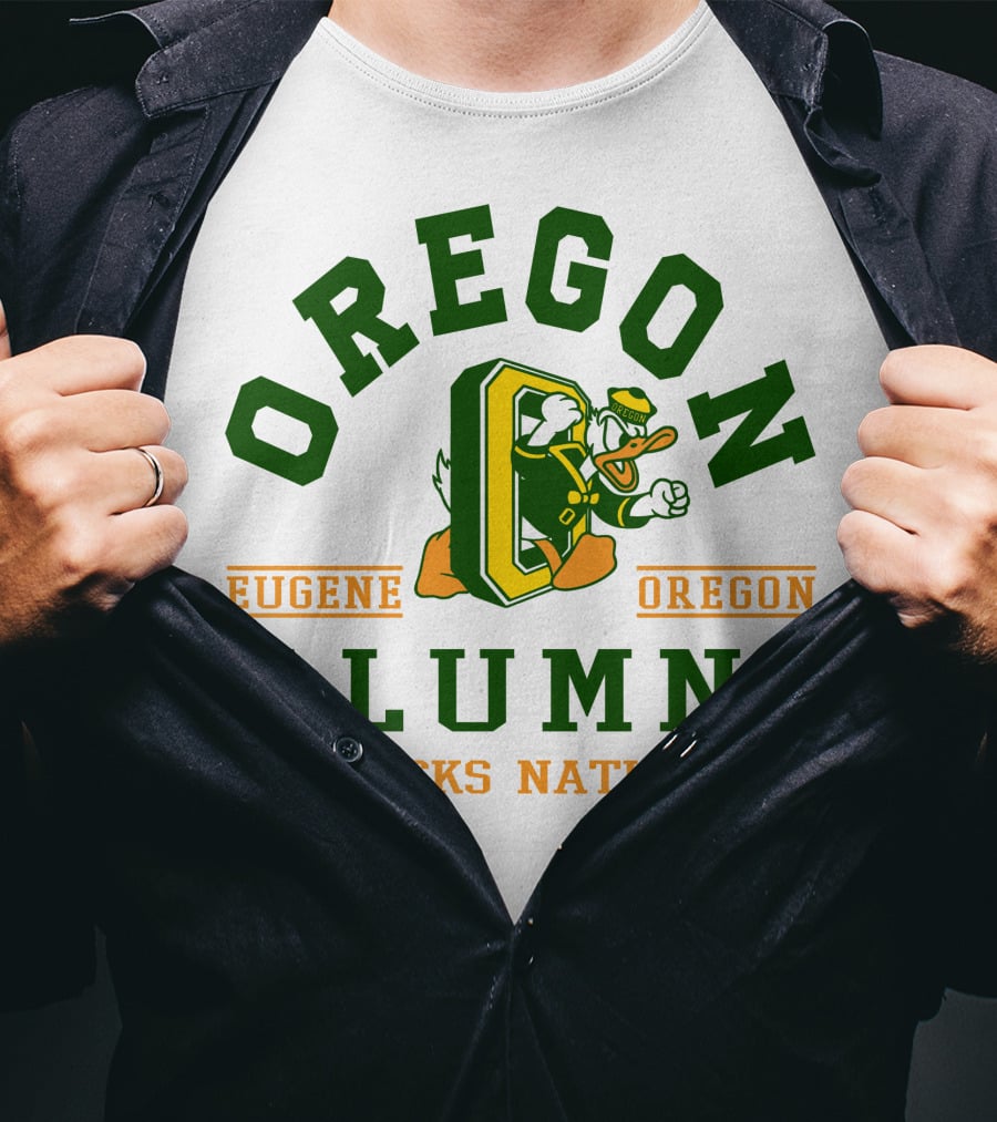 Oregon Alumni Eugene Ducks Nation T-Shirt