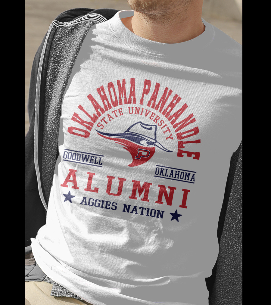 Oklahoma Panhandle State University Alumni Aggies Nation Goodwell Oklahoma T-Shirt
