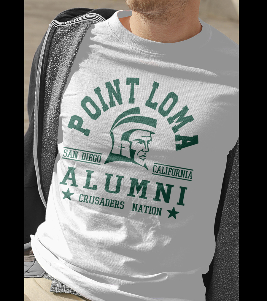 Point Loma Alumni San Diego California Crusaders Nation T-Shirt