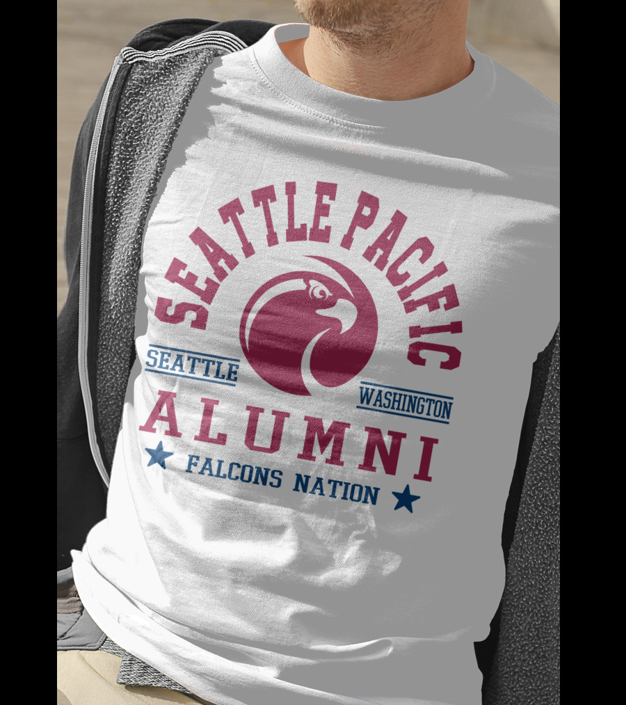 Seattle Pacific Alumni Falcons Nation Seattle Washington T-Shirt