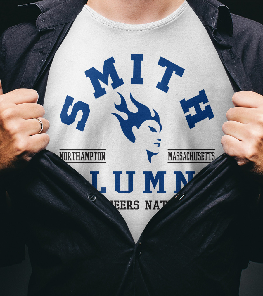 Smith College Alumni Northampton Massachusetts Pioneers Nation T-Shirt