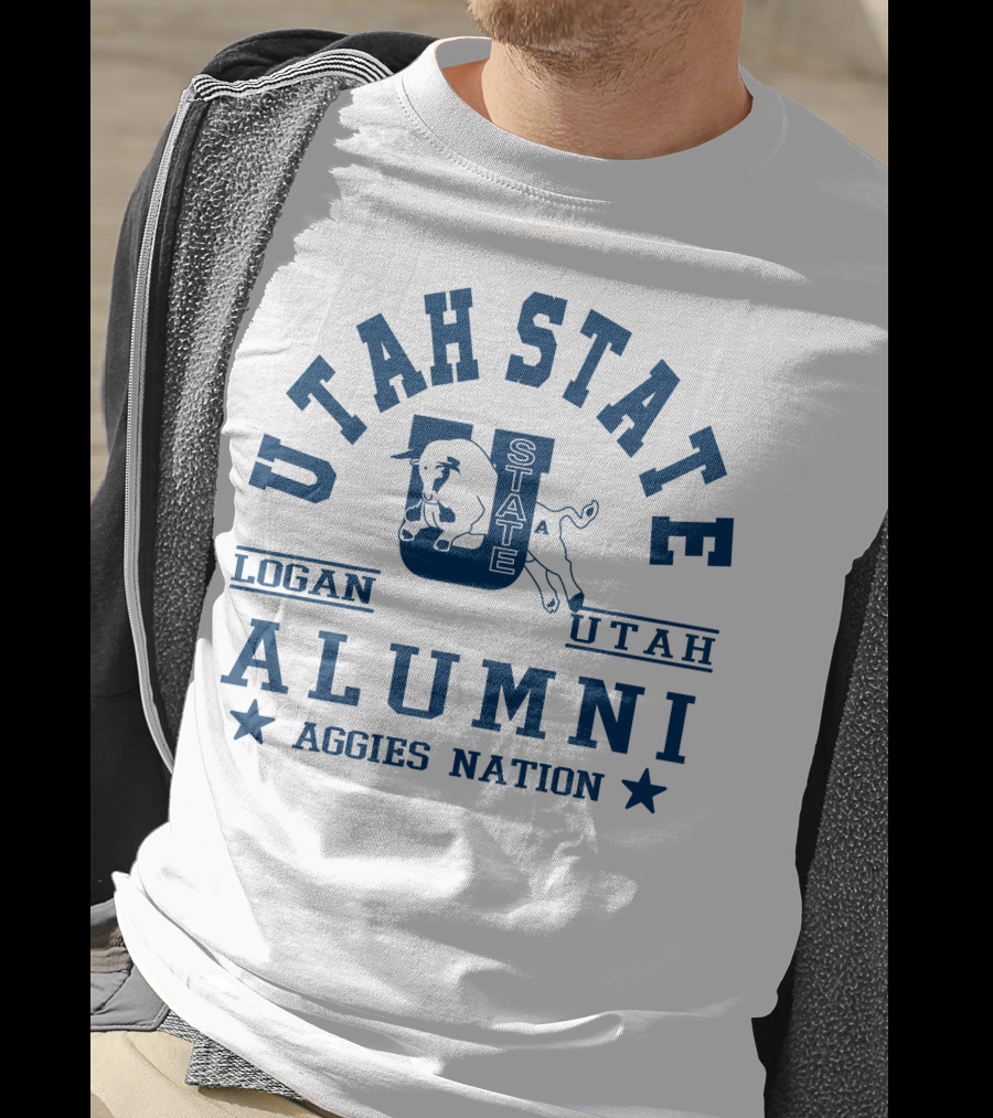 Utah State Alumni Logan Utah Aggies Nation T-Shirt