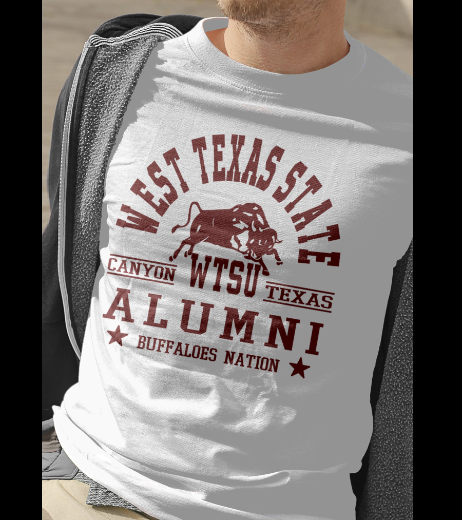 West Texas State Alumni Buffaloes Nation WTSU Canyon Texas T-Shirt