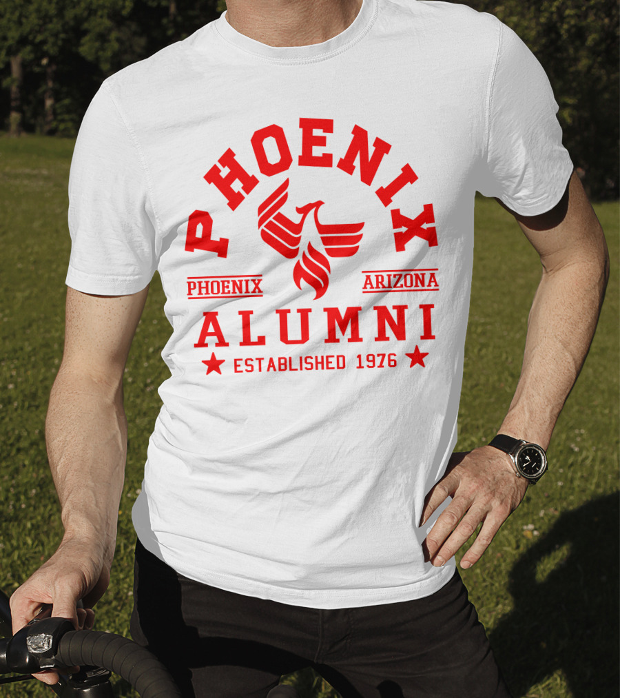 Phoenix Arizona Alumni Established 1976 T-Shirt