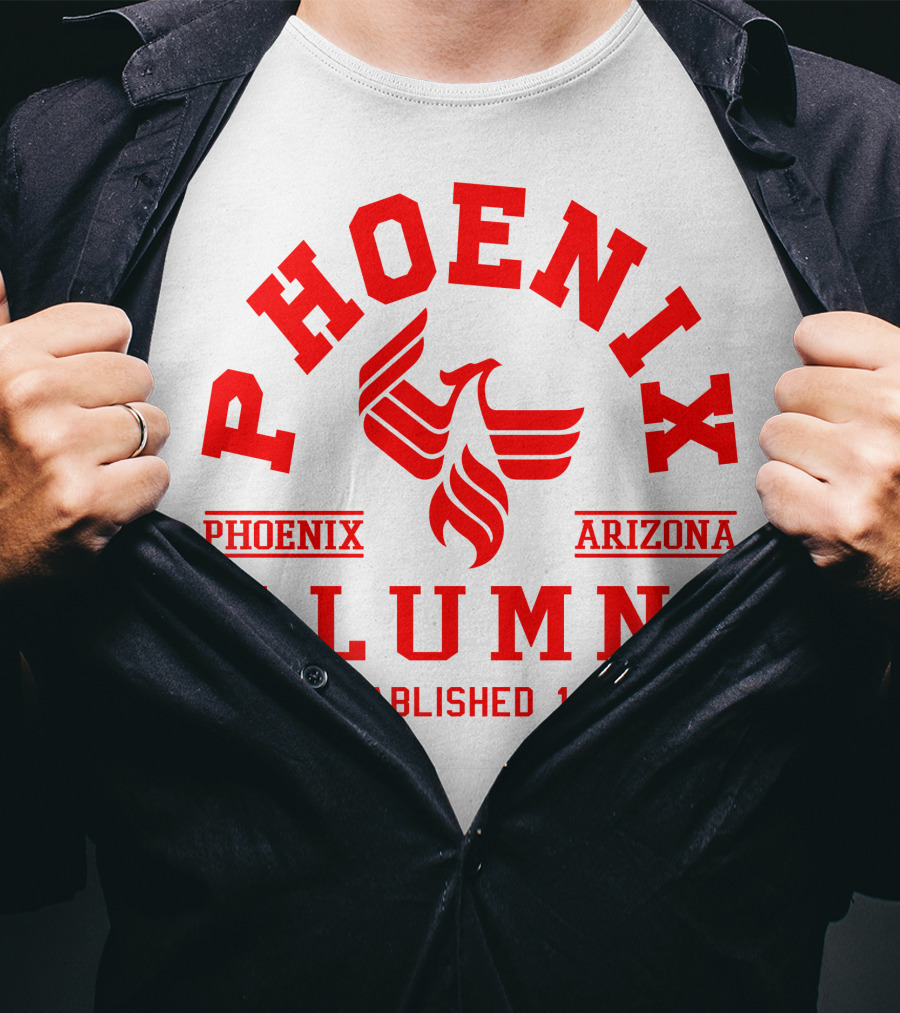 Phoenix Arizona Alumni Established 1976 T-Shirt