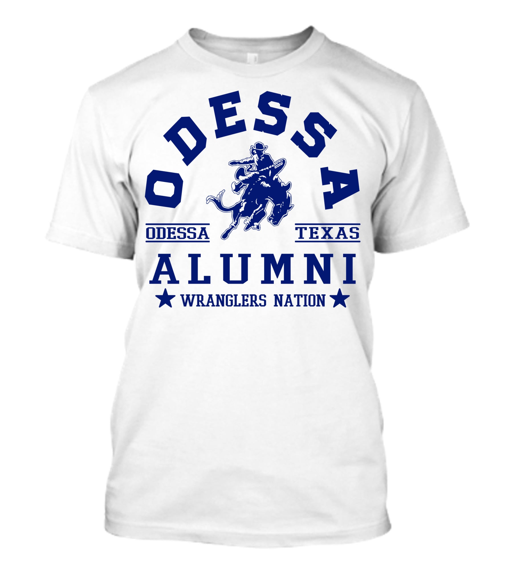 Odessa Texas Alumni Wranglers Nation T-Shirt
