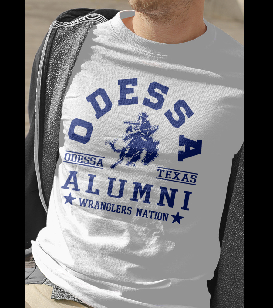 Odessa Texas Alumni Wranglers Nation T-Shirt