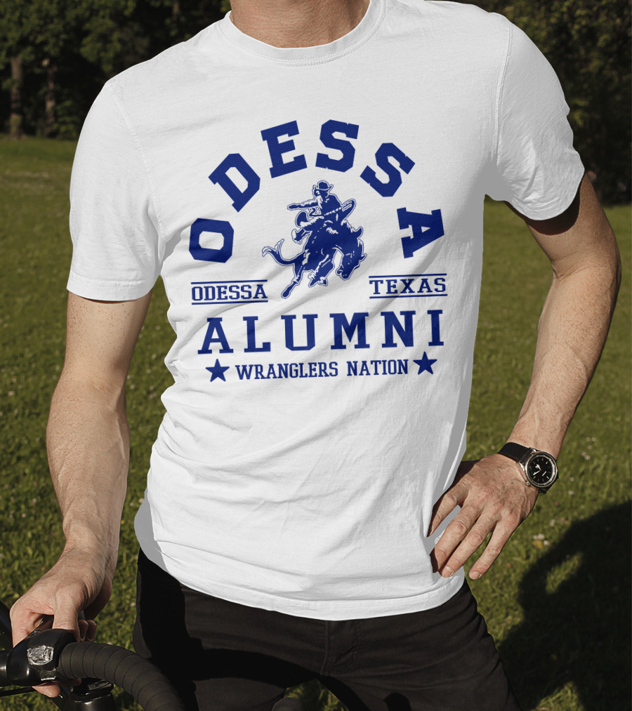 Odessa Texas Alumni Wranglers Nation T-Shirt