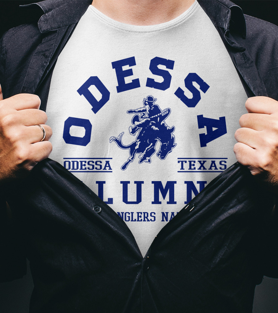Odessa Texas Alumni Wranglers Nation T-Shirt