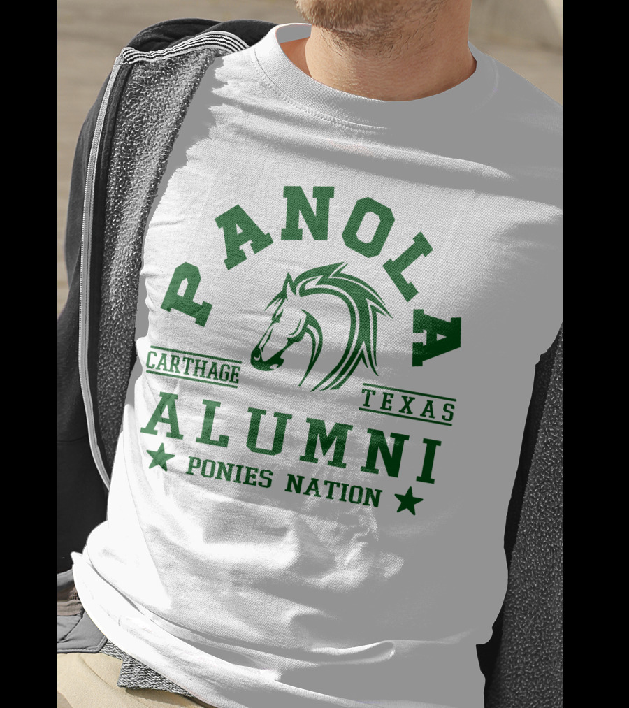Panola Carthage Texas Alumni Ponies Nation T-Shirt