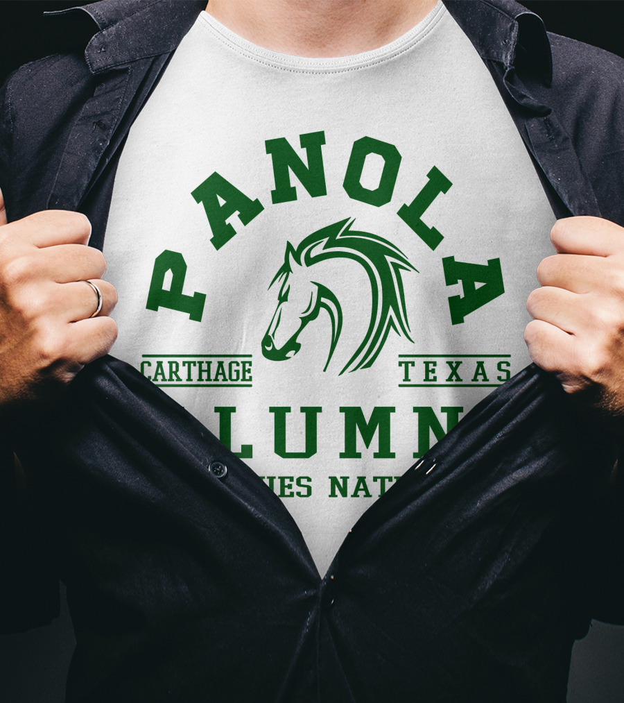 Panola Carthage Texas Alumni Ponies Nation T-Shirt